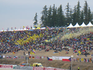 Brno stadium section