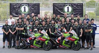 Kawasaki 2015 championship team