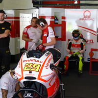 We check out some bikes at the official MotoGP test