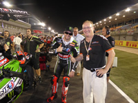 With Tom Sykes on the grid