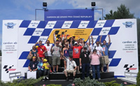 The group at the Brno test in 2011