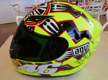 Rossi helmet