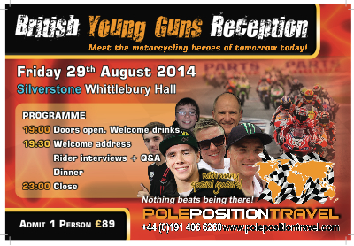 Young Guns reception ticket