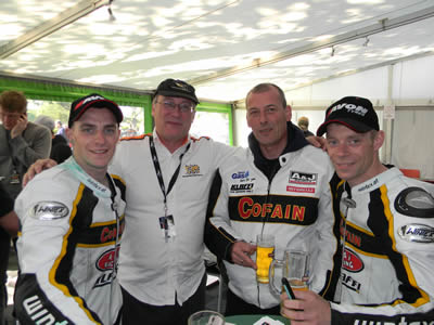 Ben and Tom Birchall in Isle of Man