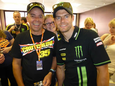 Cal Crutchlow in Catalunya