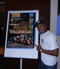 Danny John-Jules welcomes us to Valencia