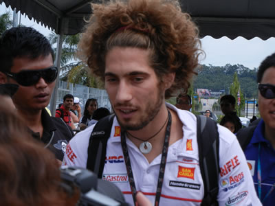 Marco Simoncelli in Sepang