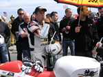 On the grid next to John McGuinness