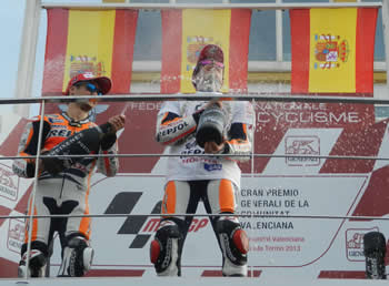 Marquez wins in Valencia